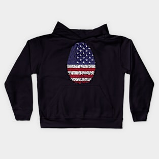 USA digital Kids Hoodie